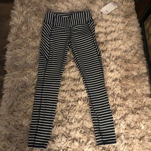 NWT Stripe Contender 7/8 Tights
